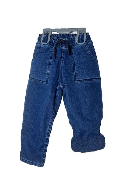 TAVUSKUSHU Welsoft Elastic Waist ici polar Men's Personality Thick Trousers