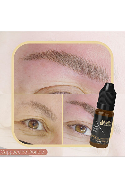 Hera Altın Oran 3x10ml Kalıcı Makyaj Ve Microblading Boyası(KOYU,AÇIK,KÜLLÜ KAHVE)