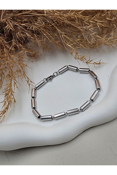 AURA Men's Steel Bracelet - Cylinder Model