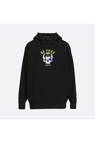 Shout Υπερμεγέθη Be Free Unisex Hoodie