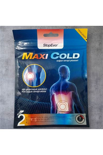 MAXİ Cold Therapy Plaster 2Pcs Quick Cold Therapy Effect to Help Relieve Pain