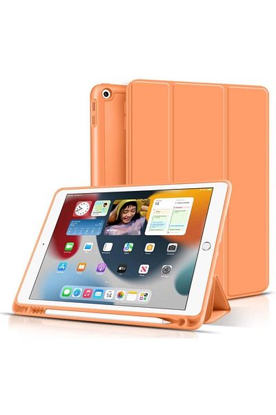 UnDePlus Apple Ipad 9th 8th 7th Generation 10.2" Case Smart Case with Pencil Compartment A2602 A2603 A2604 A2605
