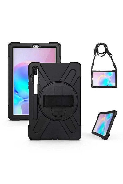 MOBAX Samsung Galaxy Tab S6 T860 Defender Tank Armored Case with Stand