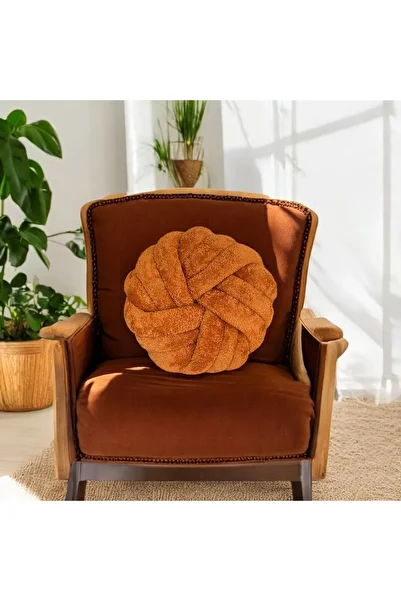 düğüm yastık Decorative Knitted Pillow