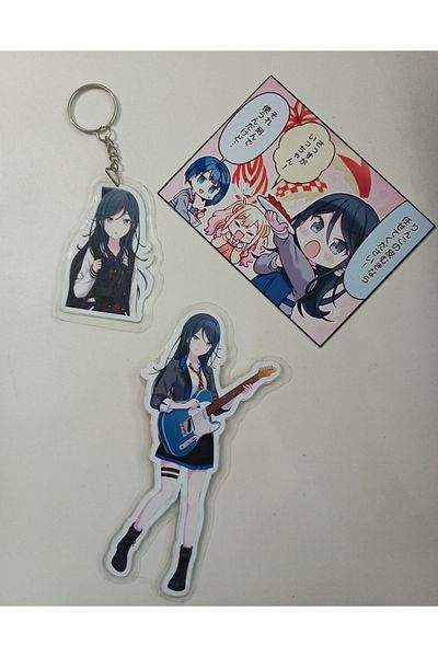 nihonwosekai Hatsune Miku Pjsekai Colorful Anime Keychain Bookmark Set Pvc Lamination Finish
