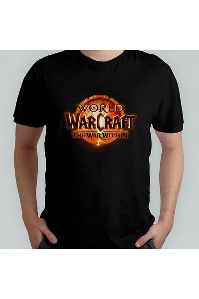 Pixxa World of Warcraft - The War Within Crew Neck 100% βαμβακερό μπλουζάκι Μοντέλο 1