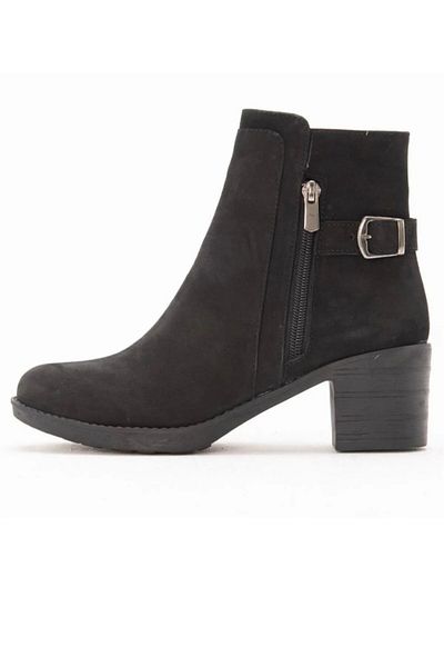 BRGL ΓΥΝΑΙΚΕΙΑ ΓΝΗΣΙΑ ΔΕΡΜΑΤΙΝΑ NUBUCK ΟΡΘΟΠΕΔΙΚΑ ΜΠΟΤΑΚΙΑ ΧΟΝΤΡΟ ΤΑΚΟΥΝΟ