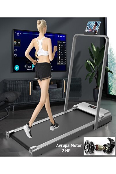 Reidan Fitness Katlanır Koşu Bandı 7 Katmanlı 110 Kg Ev Ofis Kolay Kurulum Ak...