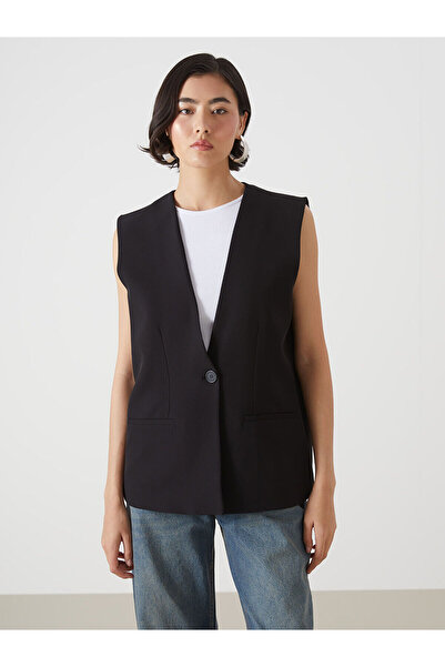 LC Waikiki Lcwk V-Neck Women's Classic Vest