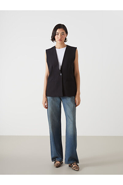 LC Waikiki Lcwk V-Neck Women's Classic Vest