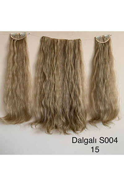 Marpessa Fiber Sentetik Kabarık Dalgalı Yarım Ay 2 Yan Çıt Çıt -dalgalı 15