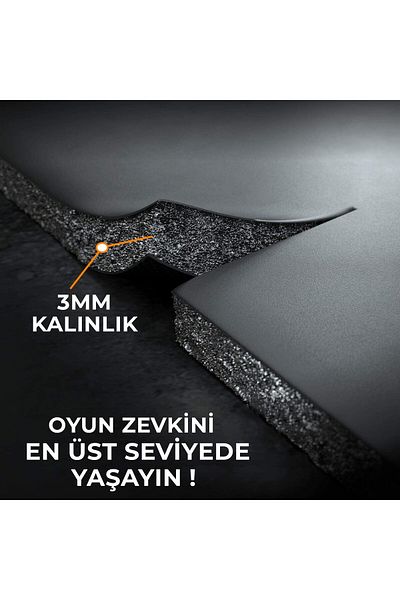 Boldy Mousepad Dikişsiz - Gaming Pad - Kaymaz Mousepad - Kaymaz Mouse Ped - Fare Pedi-Mouse Pedi 28x24 см.