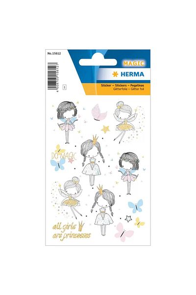 Herma 15612 Model Magic Glitery Tale Princess Sticker