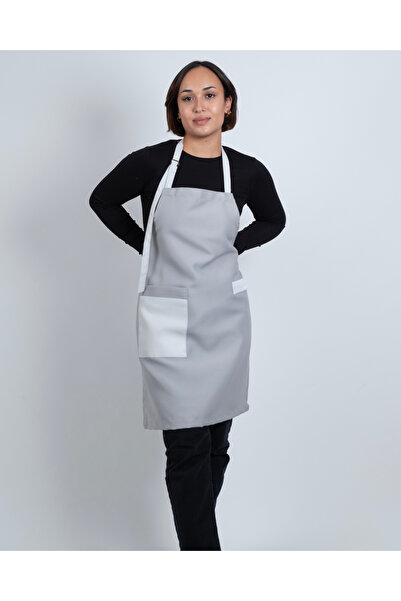 HHOPES مريلة الشيف النادل كافيه كوك باريستا كيتشن كافيه مطعم هوبي مع جيوب