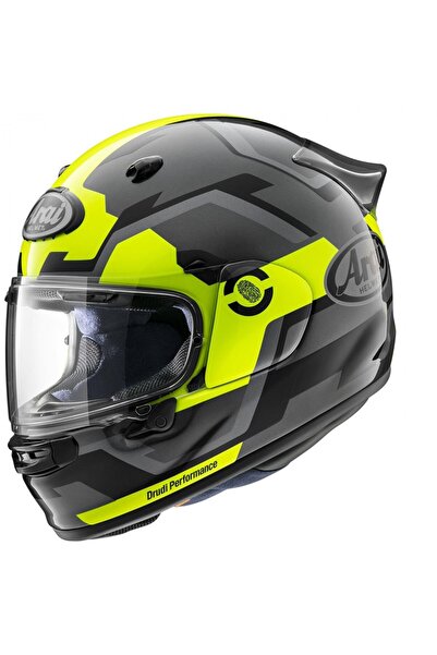 Genel Markalar Arai Quantic Face Fluor Yellow Kapalı Kask