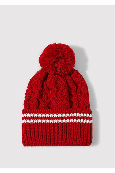 Mavi Rote Baskenmütze mit Pompon 1913220 -82054