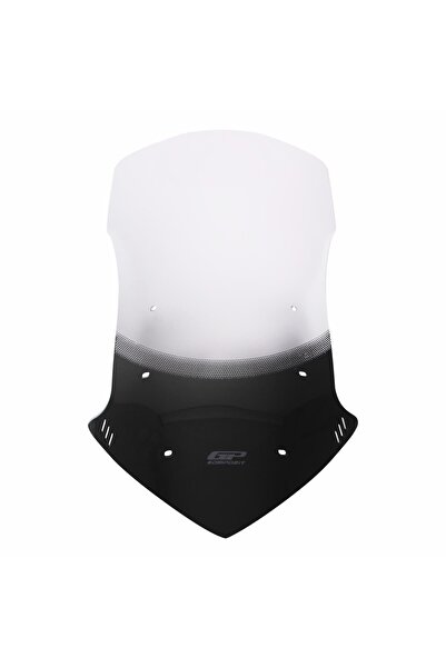 GP KOMPOZİT GP Kompozit Honda NC 750 X 2021-2024 Uyumlu Baskılı Tur Camı Şeffaf 59 cm