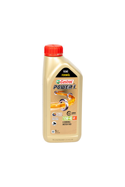 CASTROL 4T MOTOR YAĞI POWER 1 10W40 1LT