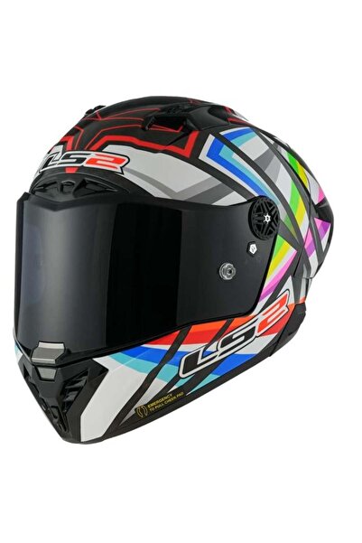 LS2 THUNDER KARBON GP AERO FLASH KAPALI KASK SİYAH