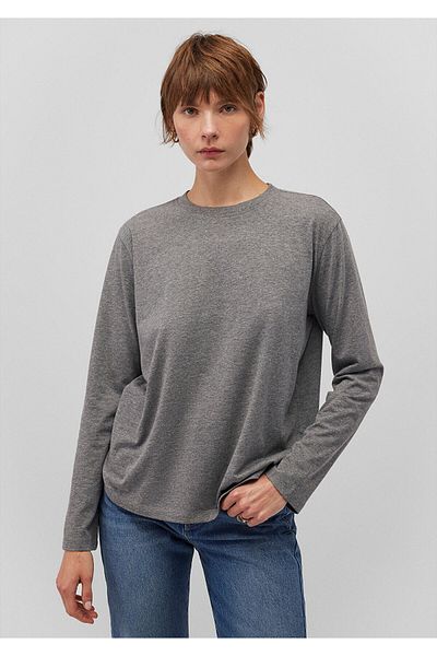 Mavi Langärmliges Basic-T-Shirt mit lockerer Passform 1613038 -87829