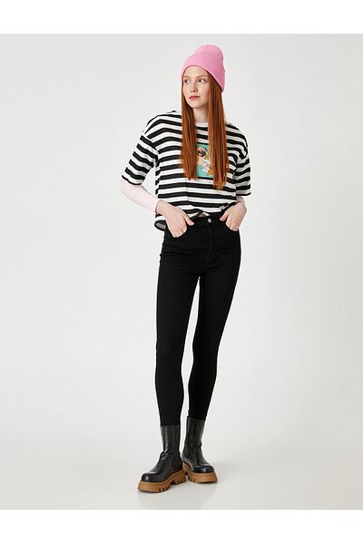 Koton Blugi slim cu talie înaltă - Jean skinny