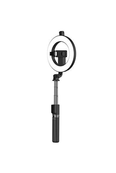 Lenyes LPH102 Uzaktan Kumandalı Çok Fonksiyonlu Ring Light Selfie Çubuğu Siyah