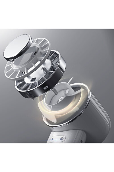 Lenyes LHF09 Katlanabilir 3 Kademeli Portatif Soğutucu El Fanı Beyaz