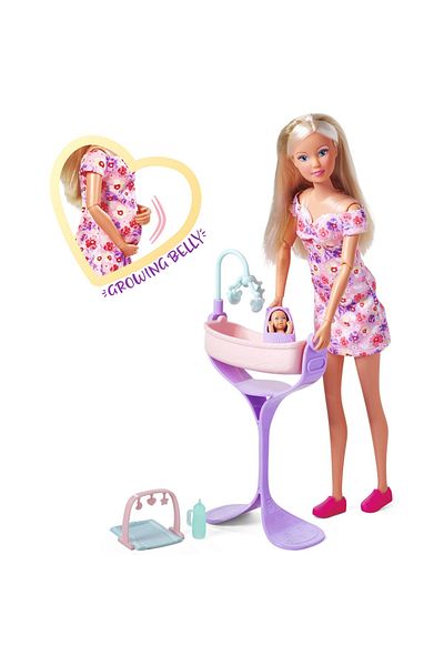 Simba Papusa Simba Steffi Love Hello Baby 29 cm cu accesorii
