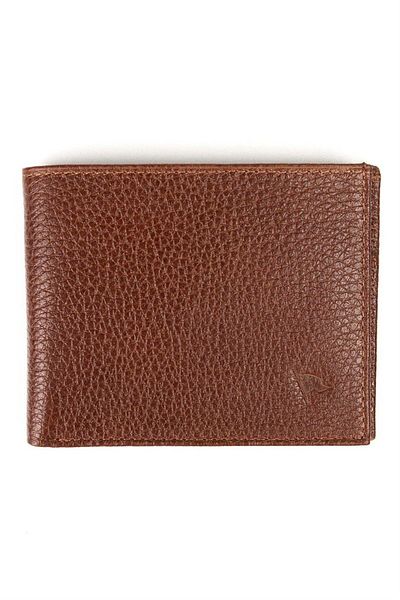 Tudors Men's Tan Wallet - Genuine Leather