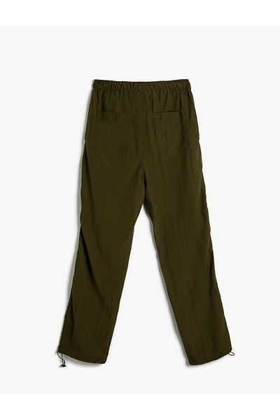 Koton Fallschirmhose mit Spitzenbund, Taschendetail und Stopper