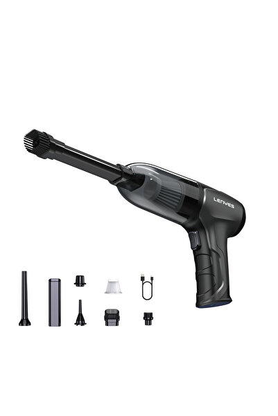 Lenyes LCV201 4in1 Üfleme-Emme-Vakumlama ve Şişirme Özellikli Elektrikli Oto ...