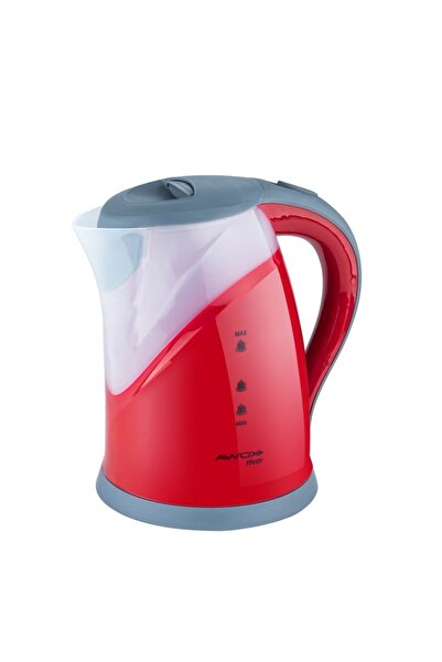 Genel Markalar Awox River Gizli Rezistans Kettle 1,7 Litre Kırmızı Su Isıtıcı