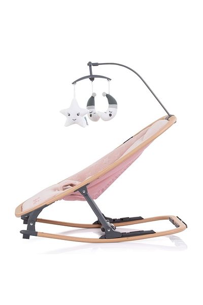 Chipolino Scaunel balansoar Chipolino Velvet rose water wood