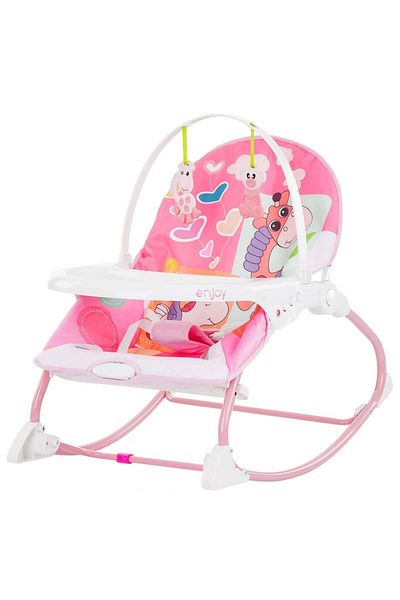 Chipolino Chipolino Enjoy pink rocking chair