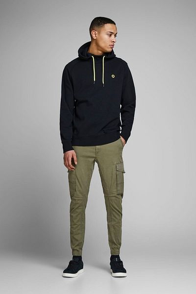 Jack & Jones Men's Side Pocket Cargo Pants - Paul Flake