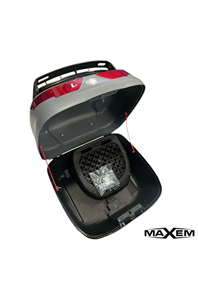 Maxem SL-40 Full Arka Çanta Üst Taşıma Aparatı + Sırtlık - Gri