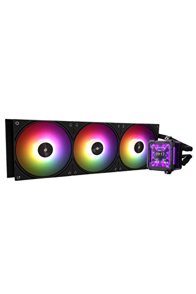 ThermalRight Frozen Warframe Pro 360 Black ARGB 360mm Intel-AMD Uyumlu Siyah İşlemci Sıvı Soğutucu
