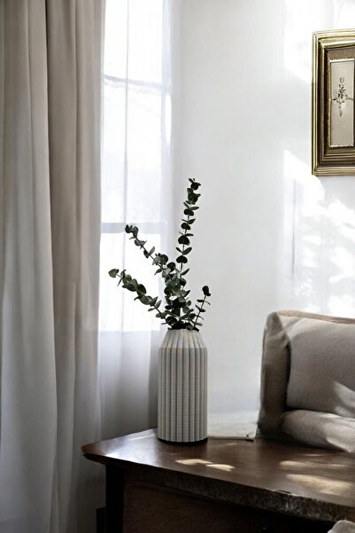 tambana Vază decorativă gri deschis Obiect pentru decorarea casei Vază decora...