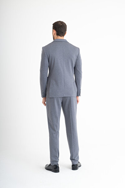 Suitmen Süper Slim Fit Takım Elbise - Gri