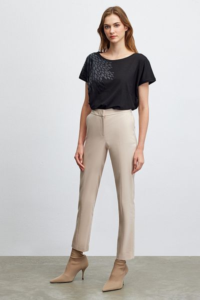 Naramaxx Classic Trousers with Stitched Front