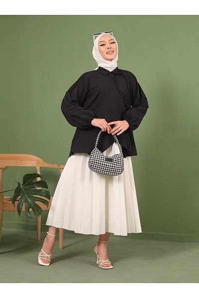 VAV Black-Vav Cross Tunic