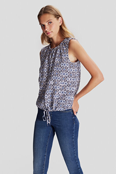 Naramaxx Büzgü Detaylı Önü Bağlamalı Bluz