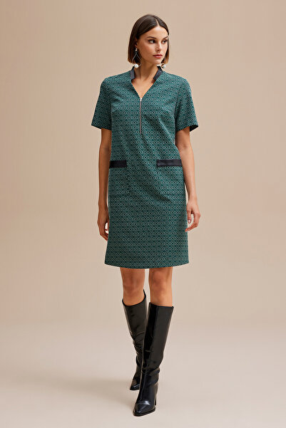 Naramaxx Deri Detaylı Spor Elbise