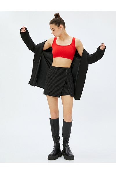 Koton Червен дамски спортист 4Wal30011Ik