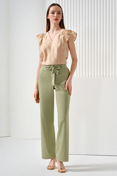 Naramaxx Belted Wide Leg Trousers