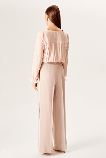 Naramaxx Bol Kesim Kontrast Detaylı Pantolon