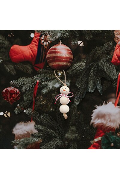 Masalsı Concept Yılbaşı Süsü 1 Adet Kardan Adam, Ağaç Süsü, Yılbaşı Hediye