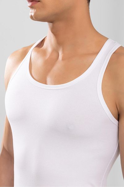 BAYKAR White Rambo Cotton Men's Athlete