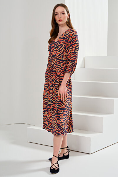 Naramaxx Truvakar Kol Midi Boy Elbise