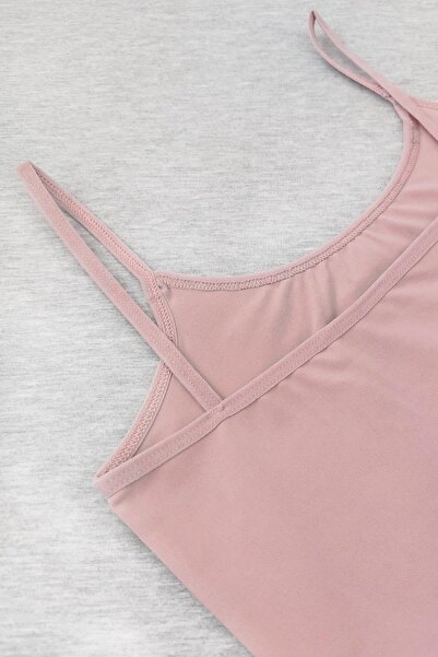 Sensu Women's Rope Strap Laser Cut Crop Bustier - Bst2005